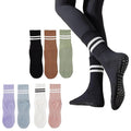 Non-Slip Pilates Grip Socks – Cotton Blend