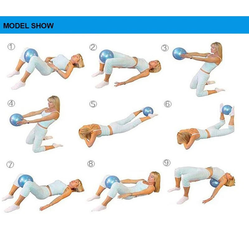 Pilates & Yoga Exercise Balls – Core Training Set