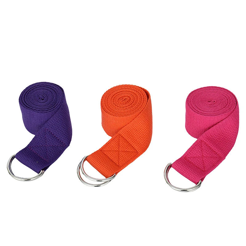 Yoga Stretching Strap with Extension Loops