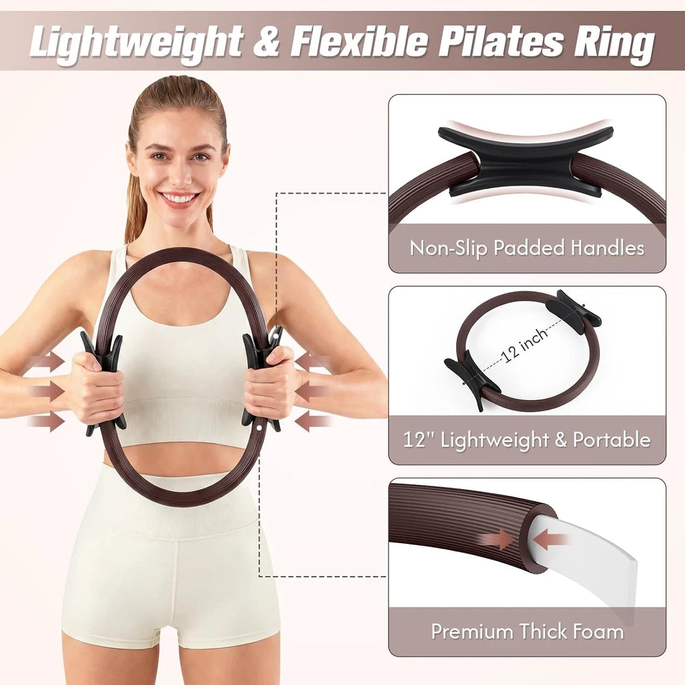 Pilates Workout Kit. All in One Home Set