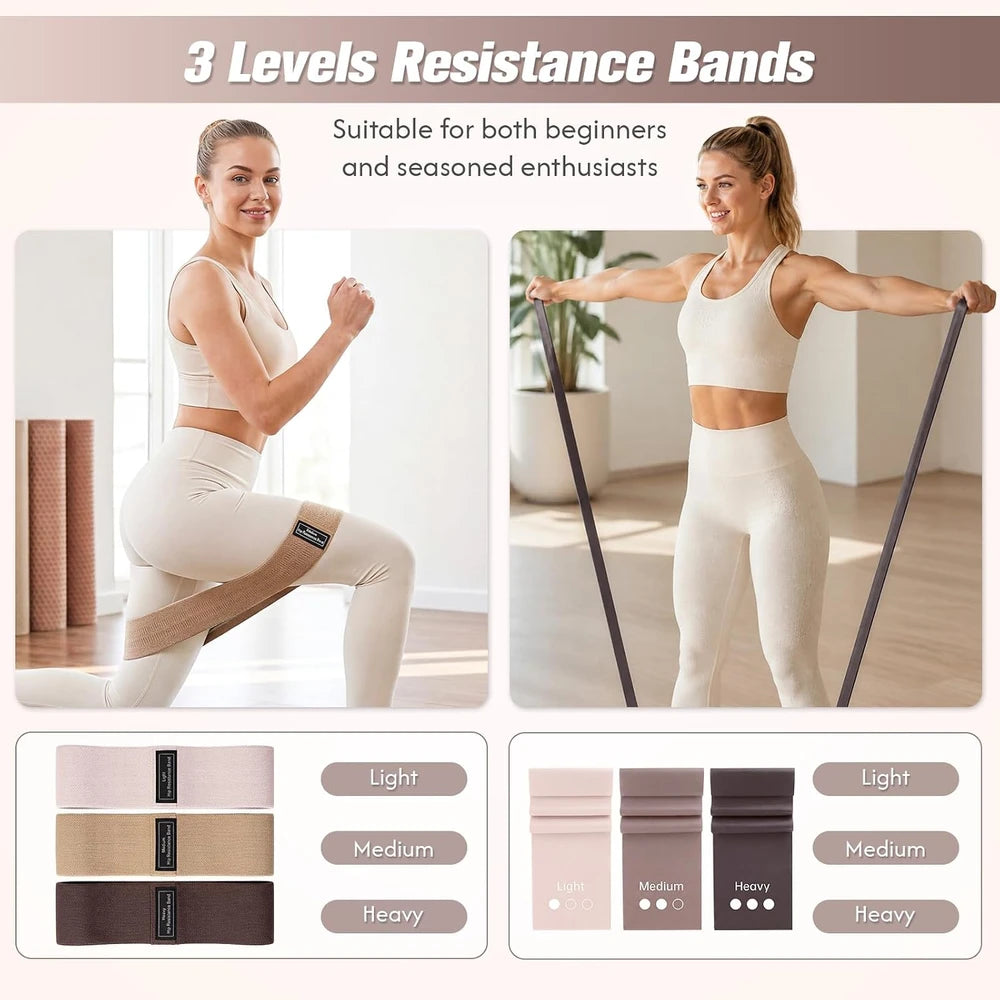 Pilates Workout Kit. All in One Home Set