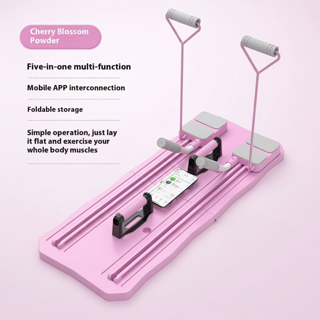 Multi Functional Pilates Fitness Board With Foldable Design