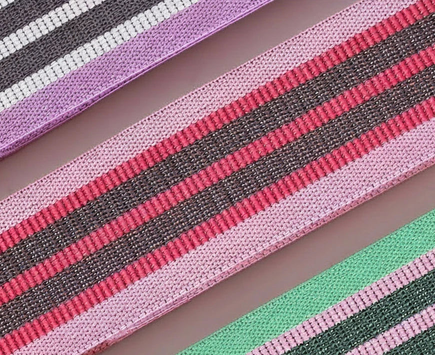 Booty Resistance Bands Set of 3 – Non-Slip Fabric